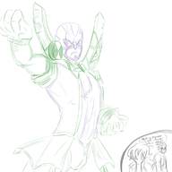 artist:terrible_the_drawfag ben_10 ben_tennyson kill_la_kill rook_blonko senketsu // 800x800 // 260KB