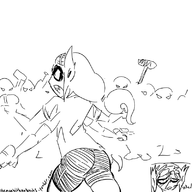 artist:terrible_the_drawfag cosplay grieve-tan inkling splatoon star_wars // 800x800 // 148KB