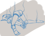 artist:spacechoochoo at-at personification star_wars // 765x616 // 263KB