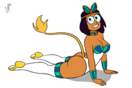 artist:ian_comics dr_sphinxen ok_ko!_let's_be_heroes playboy_bunny // 1296x864 // 219KB