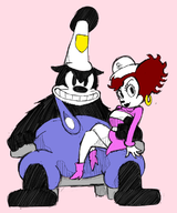 artist:mbwillie disney goof_troop peg_pete pete // 984x1182 // 499KB