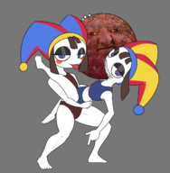 artist:thekingofsorrow evil_pomni pomni the_amazing_digital_circus // 1473x1502 // 677KB