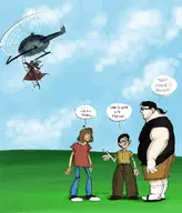 artist:yakitori carmen_sandiego crossovers marvel mjolnir thor where_in_the_world_is_carmen_sandiego // 1275x1497 // 359KB