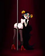 artist:hopethishelps la_muerte nude the_book_of_life // 1956x2388 // 643KB