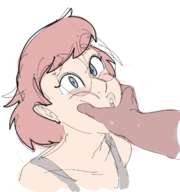 artist:dbaru bubbles claire_augustus questionable_content // 1256x1340 // 442KB