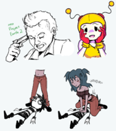 artist:niaceyanon crossovers facesitting gregg_sellars i_can't_sleep lacey lacey_games nebula_&_quasar nia nova project_earth // 1166x1322 // 317KB