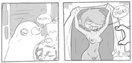 artist:terrible_the_drawfag comics ed_edd_n_eddy kanker_sisters marie_kanker nude // 970x464 // 234KB