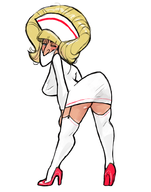 artist:fudgy_fart count_dracula francine_the_nurse hotel_transylvania // 789x1000 // 290KB