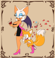 foster's_home_for_imaginary_friends parody rouge_the_bat sonic_the_hedgehog_(series) tails // 2000x2107 // 883KB