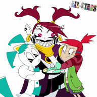 animated betty_boop crossovers dc dr._mrs._the_monarch fang foster's_home_for_imaginary_friends frankie_foster fusion jenny_wakeman ms._co_all-stars_2025 my_life_as_a_teenage_robot primal raven spinel steven_universe teen_titans venture_bros wuya xiaolin_showdown xj-9 // 1920x1920, 0.6s // 555KB