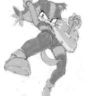 artist:akunim sonic_boom sonic_the_hedgehog_(series) sticks_the_badger // 766x848 // 263KB