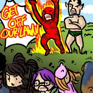 alex_wilder fantastic_four gertrude_yorkes human_torch johnny_storm marvel molly_hayes namor nico_minoru old_lace runaways // 500x500 // 398KB