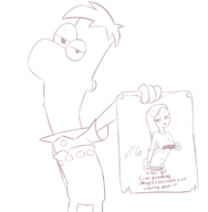 artist:terrible_the_drawfag censored ferb_fletcher nude parody phineas_and_ferb vanessa_doofenshmirtz // 758x776 // 135KB