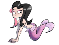 artist:grayeyeman guy_hamdon mermaid shezow // 1400x1080 // 655KB