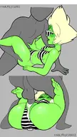 comics finalmilkshake peridot steven_universe vaginal // 2303x4096 // 609KB
