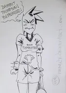 andi_benton artist:pissed_off_fat_guy mania marvel symbiote // 417x590 // 84KB