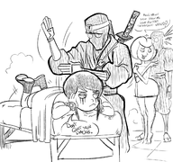 artist:liefeldianabomination carole_beekler crossovers dylan_beekler foot_soldier golan_the_insatiable teenage_mutant_ninja_turtles // 1302x1218 // 871KB