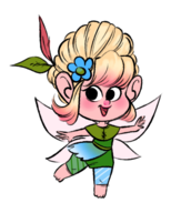 artist:nark disney dreamworks fusion peter_pan_(series) princess_poppy tinker_bell trolls // 511x601 // 178KB