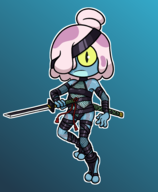 amphibia artist:swampman cosplay fategrand_order maddie_flour mochizuki_chiyome // 1598x1939 // 752KB