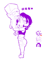 g4tv personification qubo stinkiiraven techtv // 800x1014 // 186KB