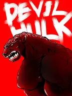 bruce_banner devil_hulk godzilla_(series) hulk marvel parody shin_godzilla // 600x800 // 77KB