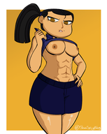 artist:lewdstew eva total_drama // 1556x1950 // 529KB