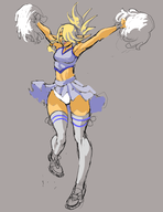 bronie_in_the_shadows cheerleader cleophee wakfu // 1487x1925 // 600KB
