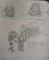 comics crossovers frank_and_len i_can't_sleep iris misery nia ruby_gloom ruby_gloom_(series) skull_boy // 1778x2149 // 1.9MB