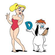 artist:lhk colors_by_anonymous droopy miss_shapely tom_and_jerry // 800x800 // 152KB