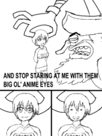 artist:bad_draw_fag comics crossovers hana_uzaki parody spongebob_squarepants_(series) the_flying_dutchman uzaki-chan_wants_to_hang_out // 903x1200 // 48KB