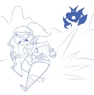 artist:chadrocco dexter's_laboratory sporting_goods_salesgirl // 1083x1101 // 426KB