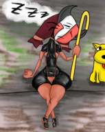 ena_(series) hourglass_dog the_shepherd // 1100x1384 // 1.7MB