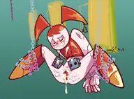 artist:welp bondage bottomless jenny_wakeman my_life_as_a_teenage_robot xj-9 // 813x607 // 334KB