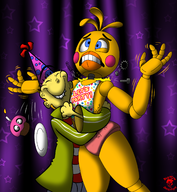 artist:bigtyme chica crossovers ed ed_edd_n_eddy five_nights_at_freddy's // 1507x1633 // 1.4MB