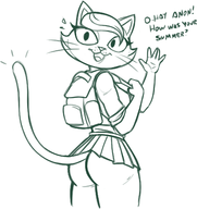 artist:redout bottomless caturday jessica the_bremen_avenue_experience // 1265x1340 // 567KB