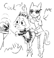 anal artist:gold-white-kott bottomless caturday gold-white-kott kingdom_of_cats maid molly zander // 536x572 // 171KB