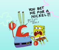 artist:perla_magica mr._krabs spongebob_squarepants spongebob_squarepants_(series) // 4104x3496 // 3.0MB