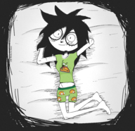 artist:ben-ecia dakimakura gir i_can't_sleep invader_zim nia // 1903x1847 // 1.4MB