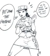 artist:scamall cosplay dc officer_jenny pokemon renee_montoya // 922x1034 // 112KB