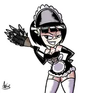 artist:atomickingboo detention maid shareena_wickett // 933x1031 // 345KB