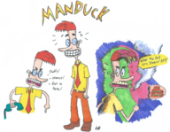 artist:aliensoupbob duckman parody // 2000x1552 // 2.8MB