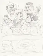 artist:hatebit cosmo crossovers judy_jetson rickety_rocket splashdown sunstroke the_jetsons venus // 778x1000 // 1.1MB