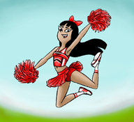 artist:lhk cheerleader phineas_and_ferb stacy_hirano // 825x750 // 419KB