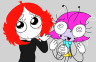 artist:cilerios crossovers maggie_pesky ruby_gloom ruby_gloom_(series) the_buzz_on_maggie // 1322x855 // 168KB