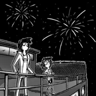 artist:arscomics i_can't_sleep new_year nia original_character // 912x912 // 116KB