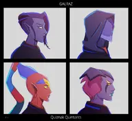 acxa album_art dariu-s ezor gorillaz legendary_defender narti parody voltron zethrid // 1088x1000 // 313KB