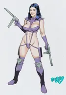 aeon_flux artist:ronry_drawdude brandy_carter cosplay liberty_meadows æon_flux // 1000x1418 // 333KB