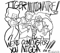 amethyst artist:liefeldianabomination garnet greg_universe parody pearl purple_puma steven_universe wrestling // 1515x1350 // 558KB