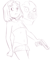 artist:terrible_the_drawfag carly_beth_caldwell goosebumps // 619x738 // 169KB