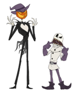 crossovers jack_o'lantern jack_skellington mr._colympus_2023 the_grim_adventures_of_billy_&_mandy the_nightmare_before_christmas // 524x611 // 108KB